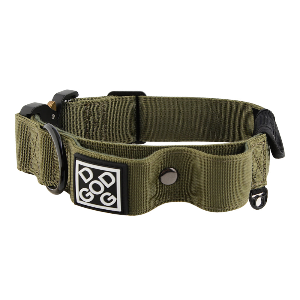 Tactical Dog Collar With Pouch
