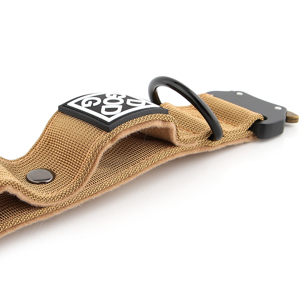 Tactical Dog Collar With Pouch