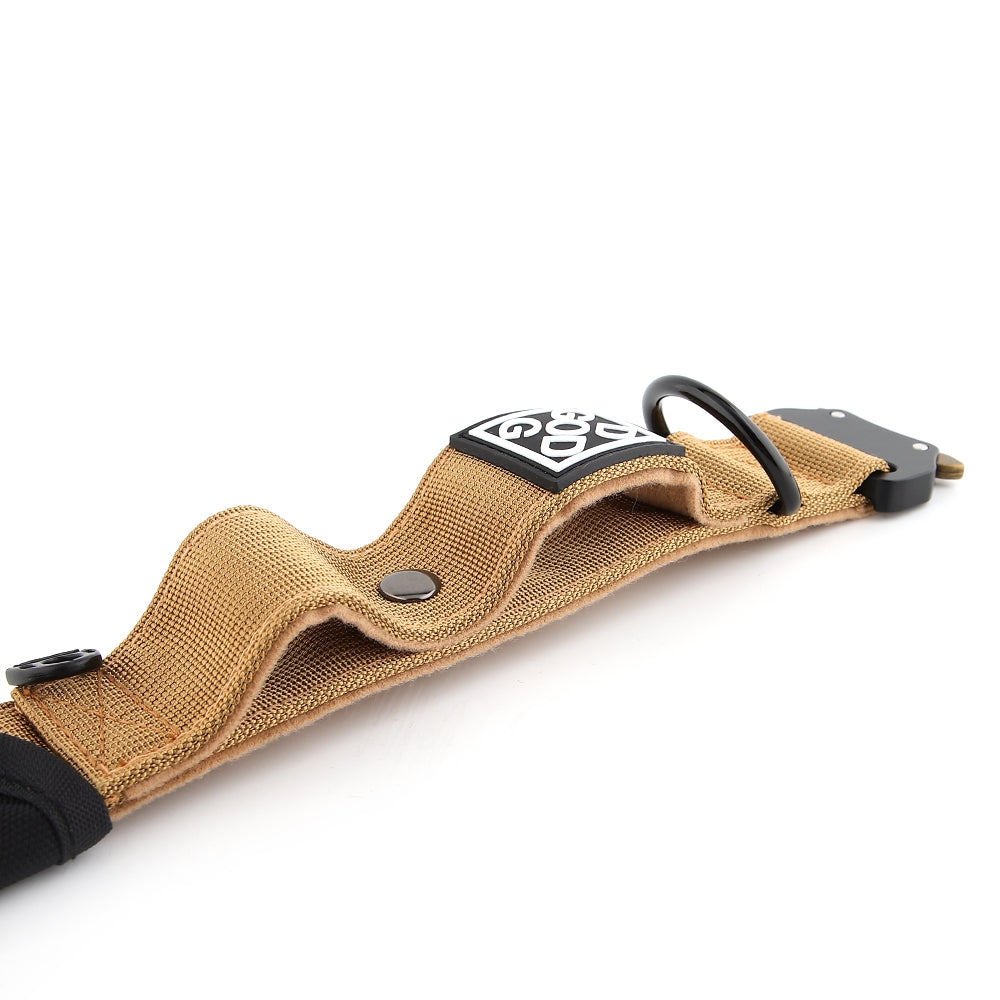 Tactical Dog Collar With Pouch