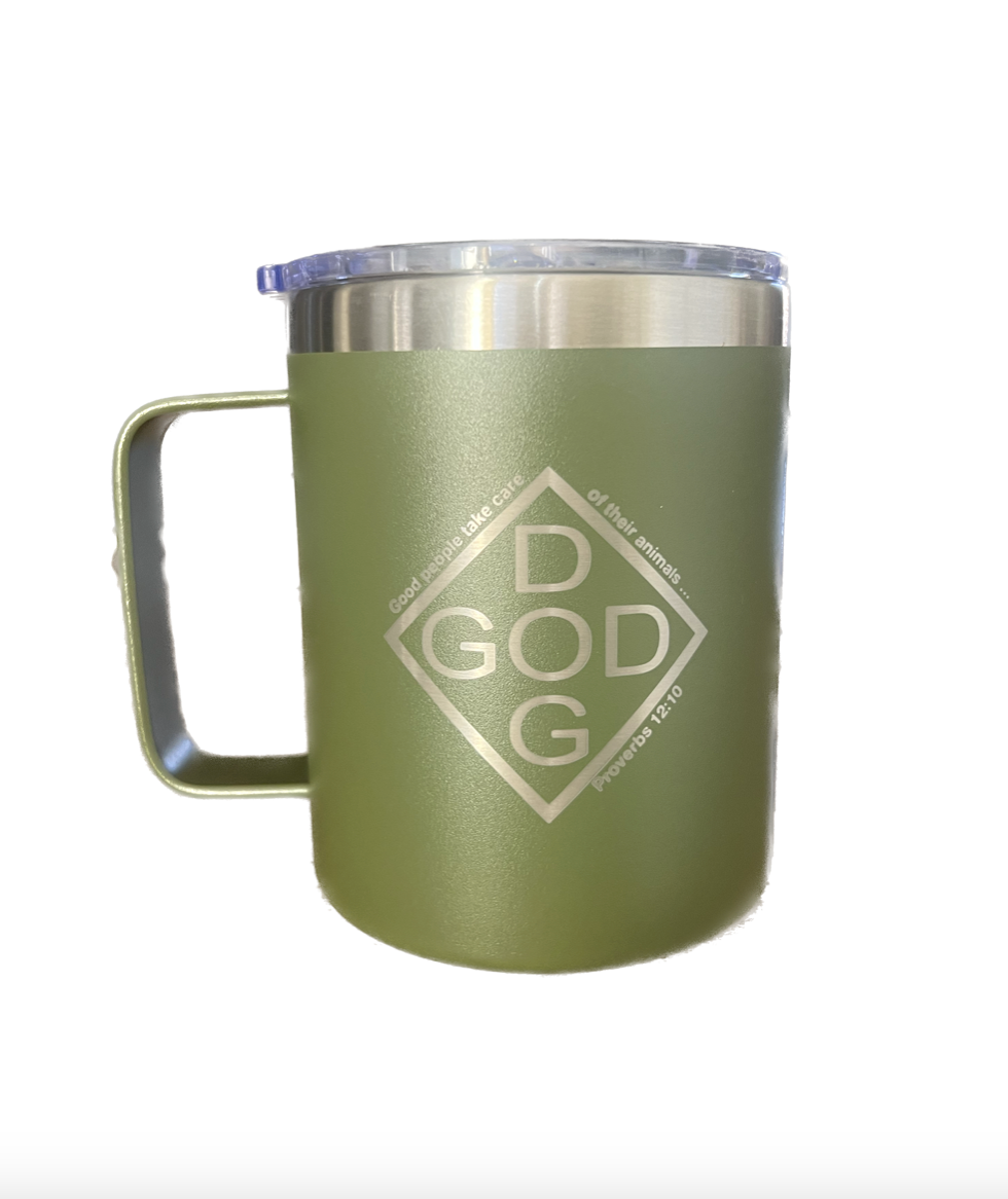 God Dog Mug Stainless Steel